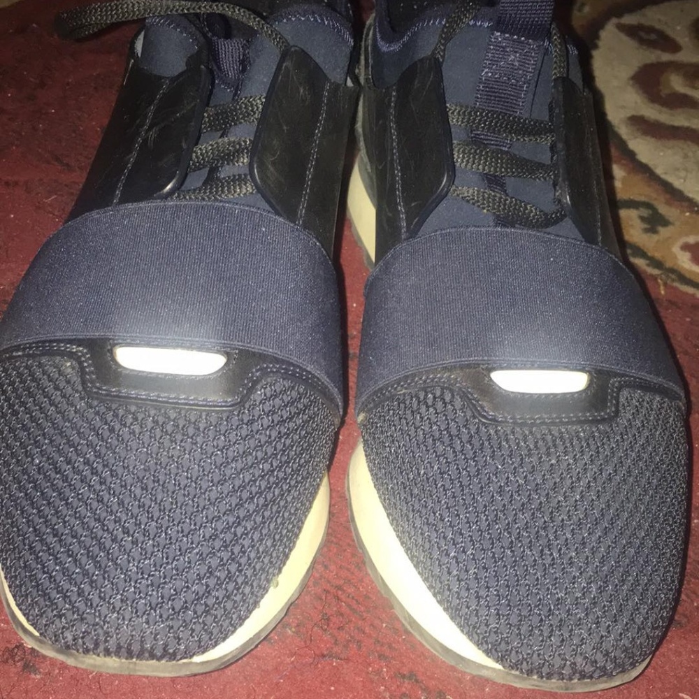 Bleu Nuit Balenciaga Race Runner